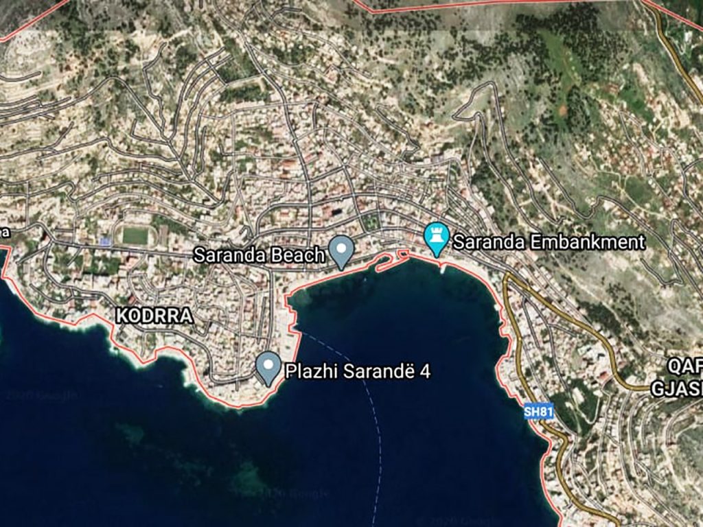 Bild 1 – Zum Verkauf: 1+1 Wohnung in Saranda in der Nähe des Hafens
