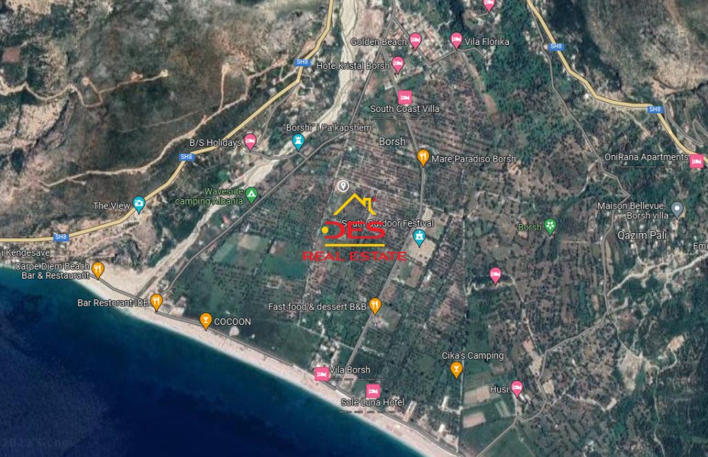 Bild 1 – Zum Verkauf: 2640 m2 Land in Borsh