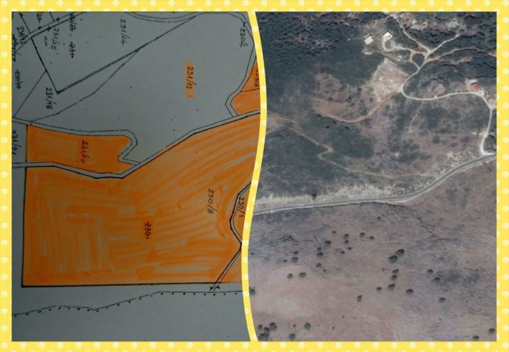Bild 5 – Weideland zum Verkauf mit einer Fläche von 3834 m2 in Borsh, Saranda