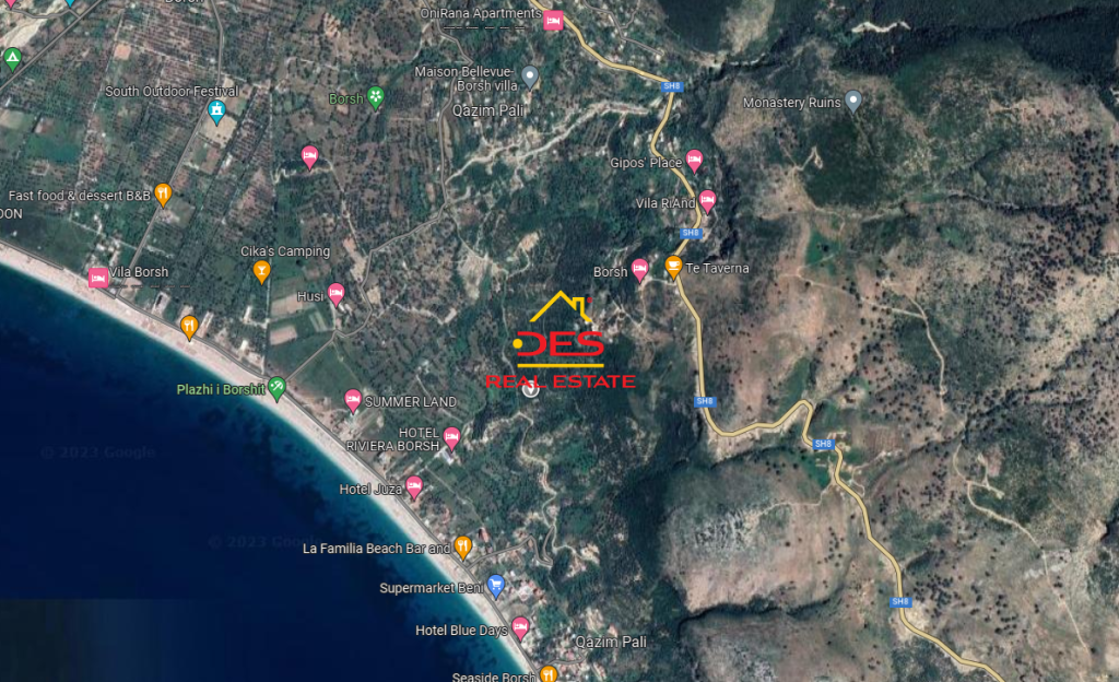 Bild 3 – Zum Verkauf: 1300 m2 Land in Borsh