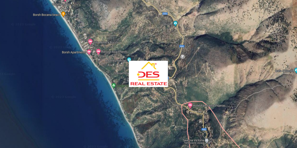 Bild 1 – Terra-Oliven-Grundstück, 5322 m² in Piqeras, Saranda, wird verkauft