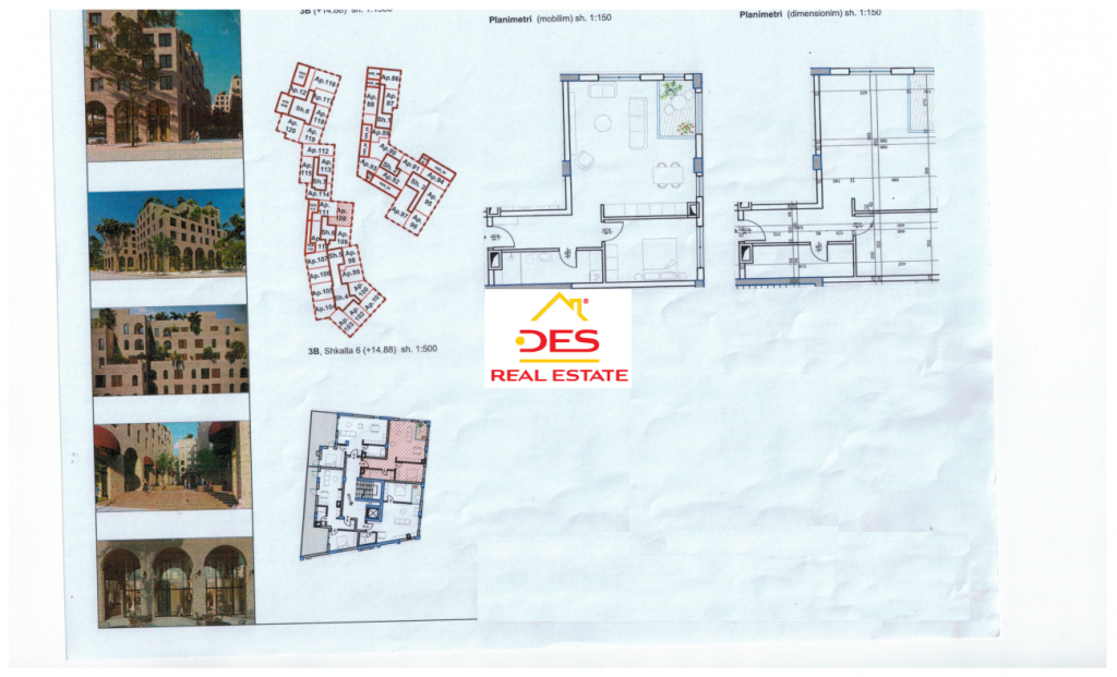 Bild 2 – Zum Verkauf steht eine 1+1 Wohnung in einem im Bau befindlichen Komplex in Saranda