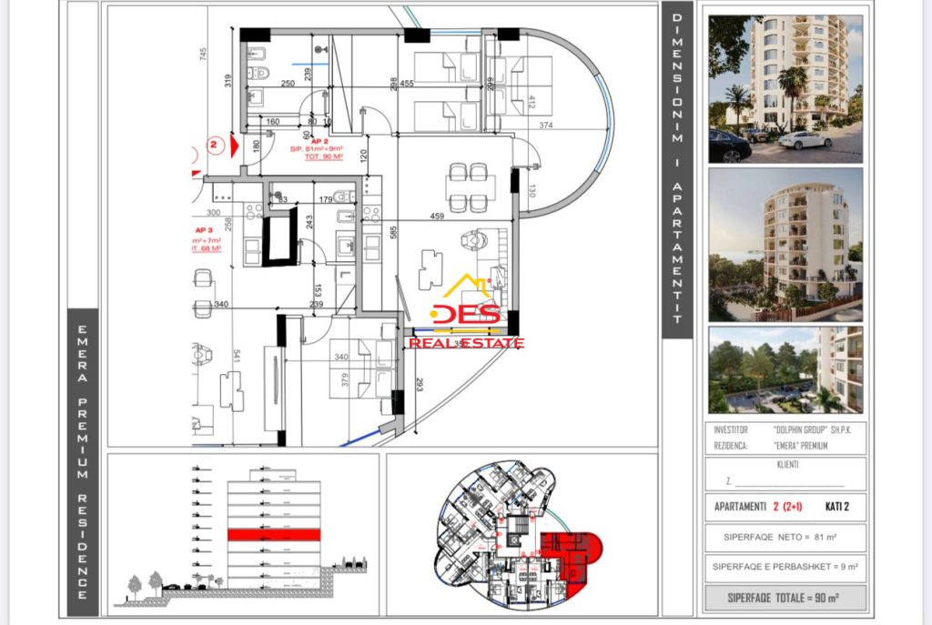 Bild 10 – Zum Verkauf stehen Apartments mit Garagen in der „Emera Premium Residence“, Lungomare