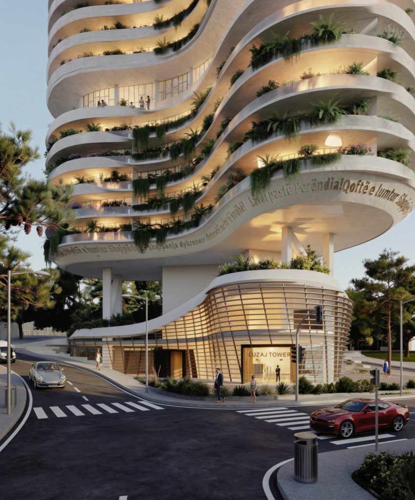 Bild 1 – Luxus Apartment im Luzaj Tower